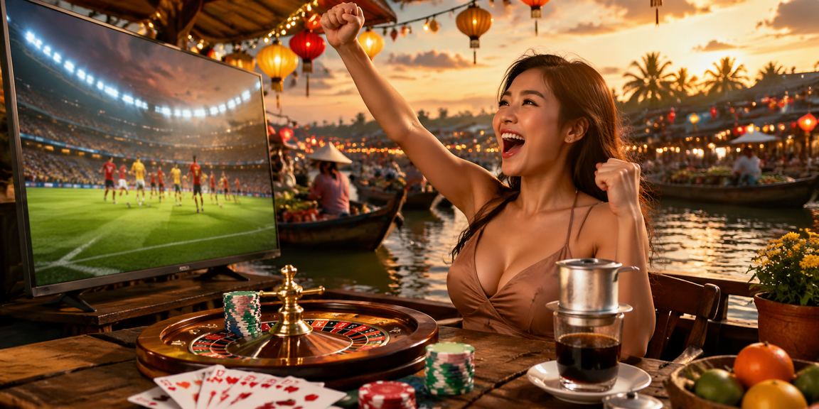 Người dùng Cần Thơ trải nghiệm ứng dụng casino trong quán cà phê