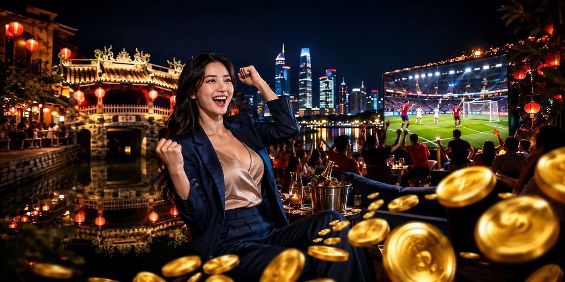 Người hâm mộ bóng đá đặt cược tại chợ đêm Hội An náo nhiệt